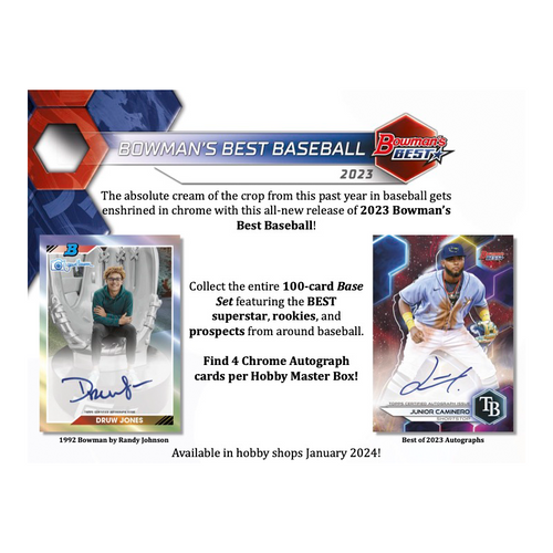 2023 Bowman's Best Baseball Hobby Box