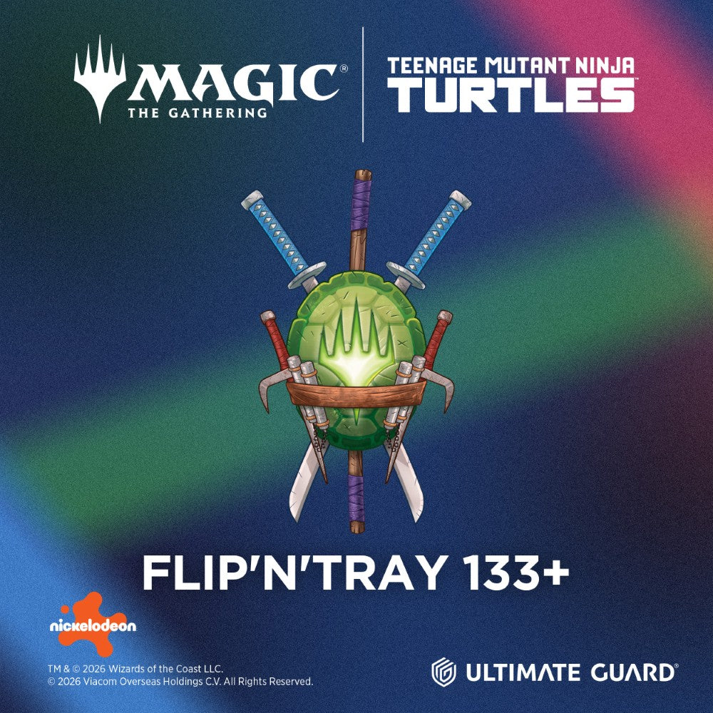 PREORDER Ultimate Guard: Deck Box  XenoSkin FlipnTray 133+  MTG: TMNT  TBA