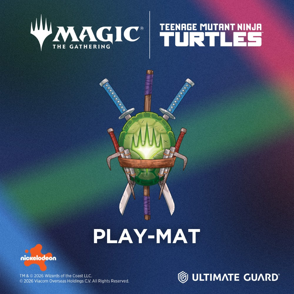 PREORDER Ultimate Guard: Playmat  MTG: TMNT  White Rare