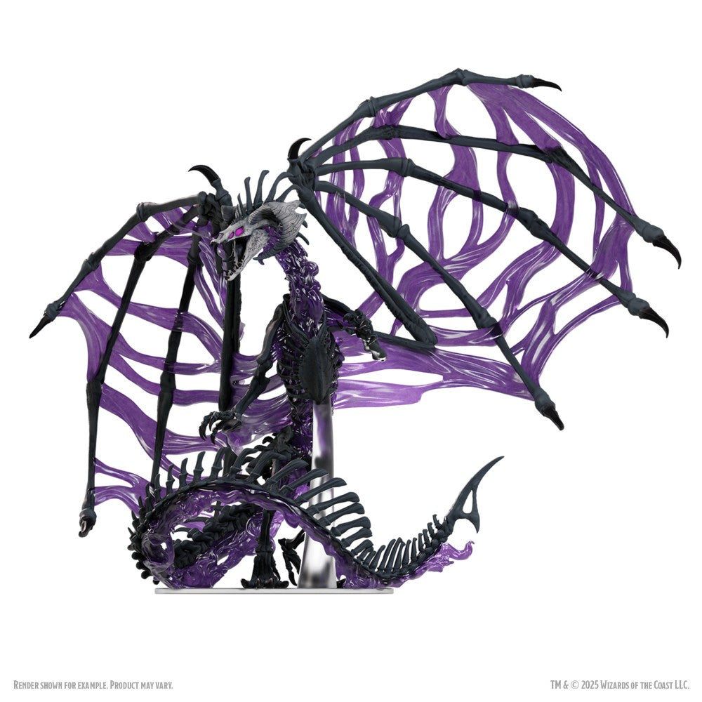 D&D Icons of the Realms: Boxed Miniature  Black Dracolich