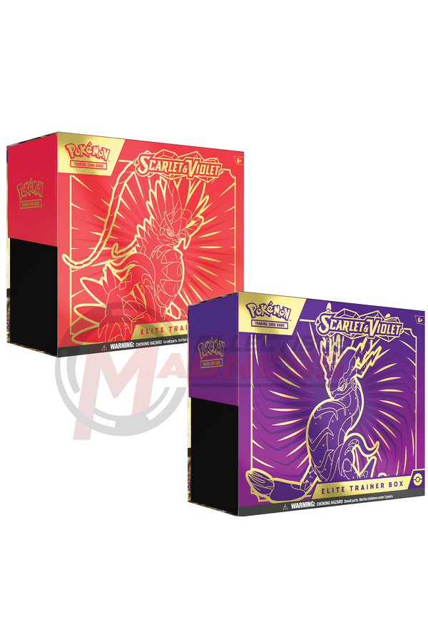 Pokemon - TCG - Scarlet & Violet Elite Trainer Box Options