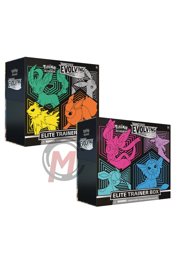 Pokemon - TCG - Evolving Skies Elite Trainer Box Options