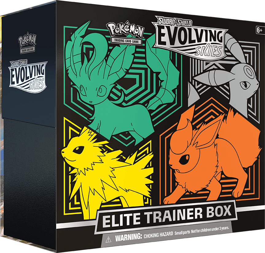 Pokemon - TCG - Evolving Skies Elite Trainer Box Options