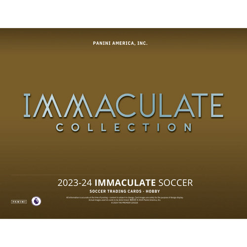 2024 Panini Immaculate Soccer Hobby 6 Box Case