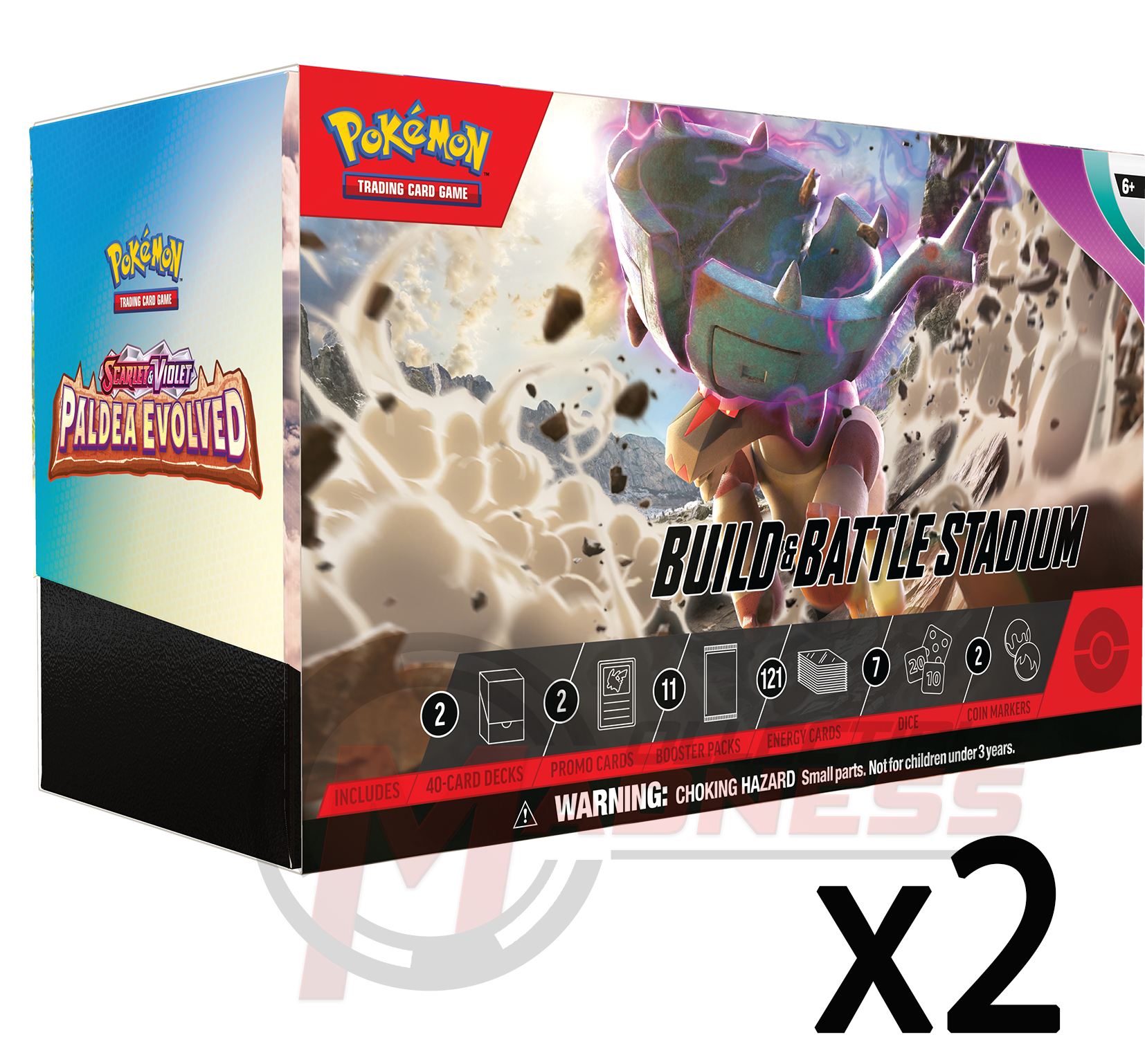 Pokemon - TCG - Paldea Evolved Build & Battle Stadium